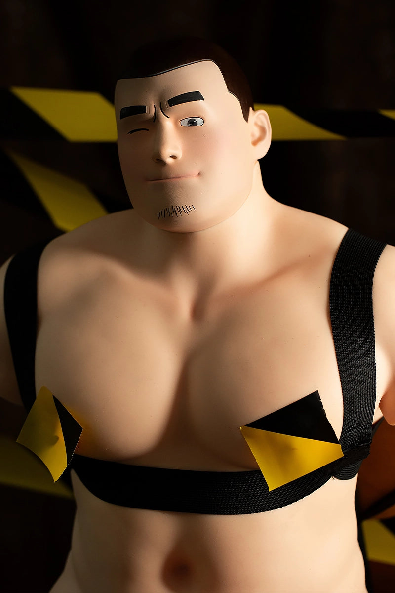Andy: 38.14LB Premium Silicone Anime Male Sex Torso with Resin Head for Women