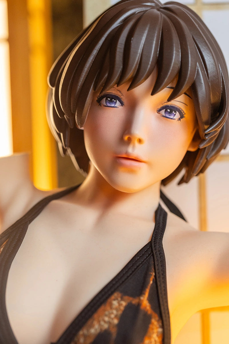 Kanai: 10.80LB Premium Silicone Anime Female Sex Torso with Resin Head for Men