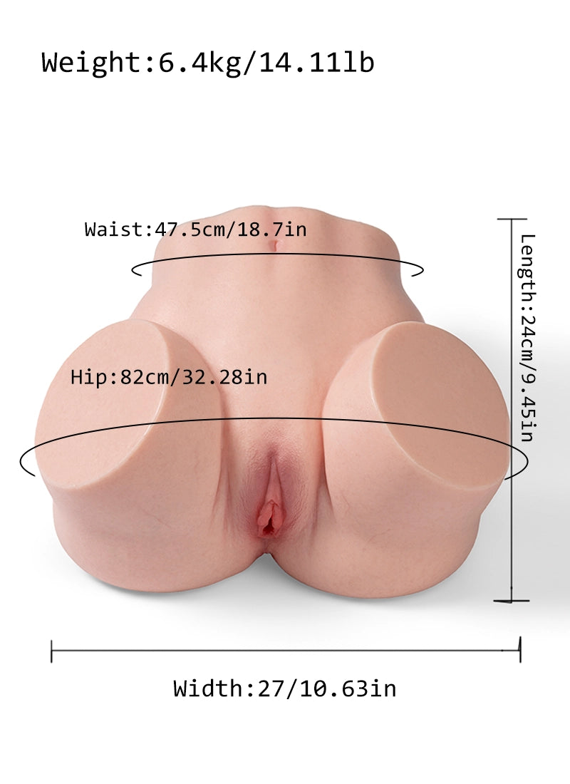 Lucy: 14LB Big Ass Silicone Sex Toy for Men