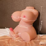 All Products Poy-38.6LB Shemale Sex Doll Torso With 7.1″ Dildo 8