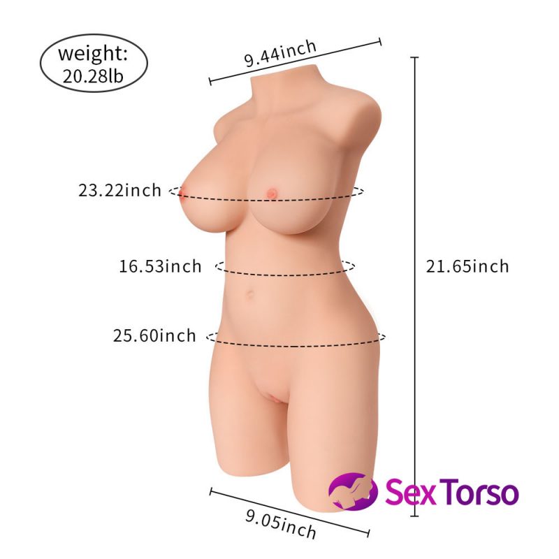 Female Sex Torso 20.28LB Realistic Female Torso Sex Toy For Men 3