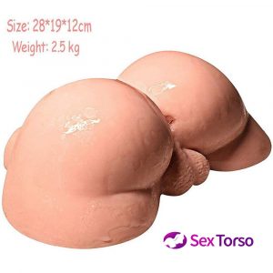 Big Booty Masturbator 5.5LB Lifelike Big Ass Torso Sex Dolls For Men 2
