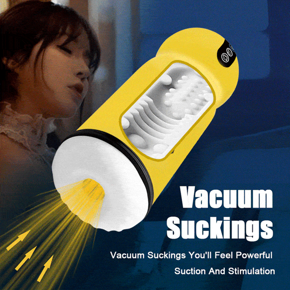 All Products Strong Suction Male Masturbator With Vibrating Heating 20