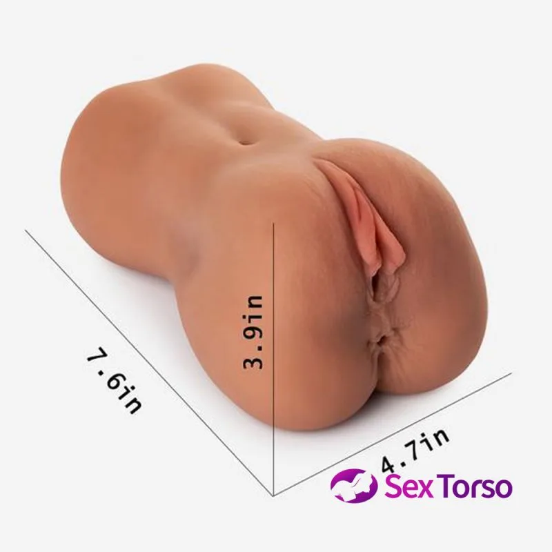 Pocket Pussy 2 in 1 Realistic Sex Pussy Male Masturbator 6
