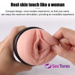 Male Masturbators 3D Realistic Textured Penis Vacuum Suction Masturbation Cup 10