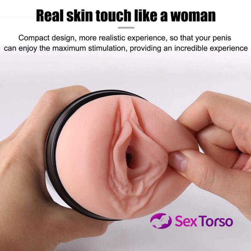 Male Masturbators 3D Realistic Textured Penis Vacuum Suction Masturbation Cup 5