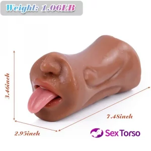 Pocket Pussy Brown Sex Doll Strocking Toy for Men Masturbation 2