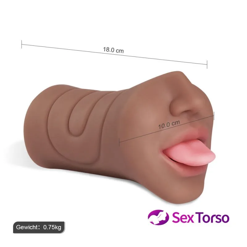 Pocket Pussy Single-Channel Deep Oral Sex Masturbator 7