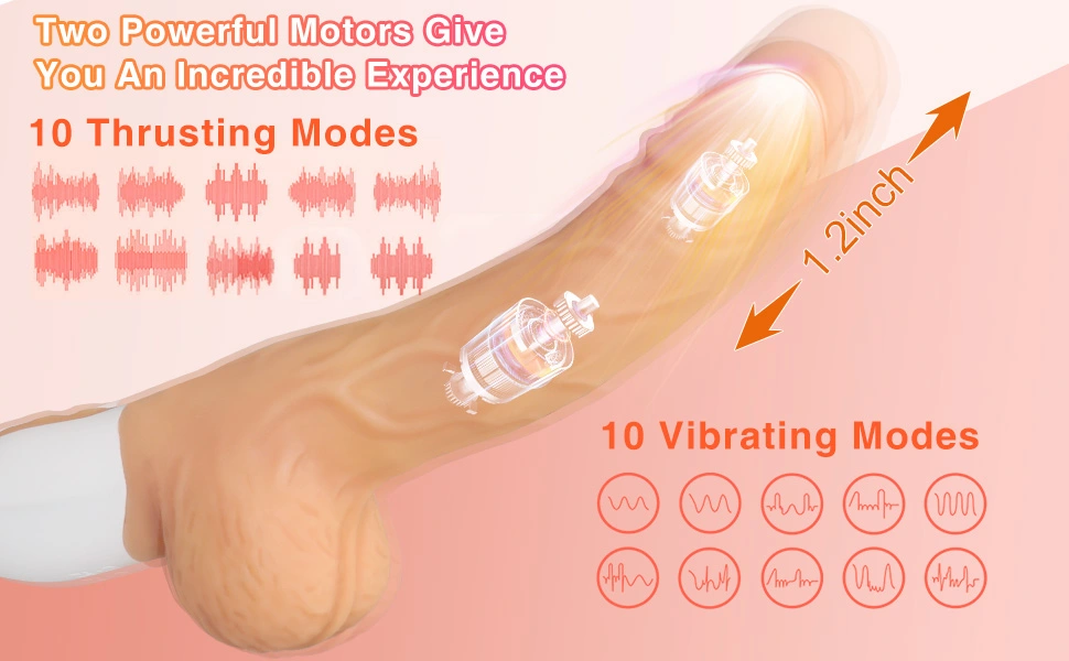Sex Machine 10 Vibrating & Thrusting Modes Portable Sex Machine 16