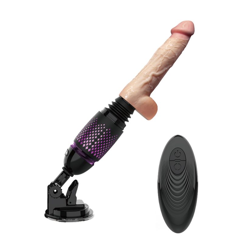 Sex Machine 7 Vibrating & Thrusting Modes Automatic Sex Machine With 6.88″ Dildo 2