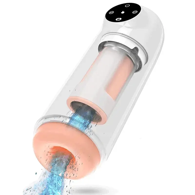 Male Masturbators 7 Sucking & Rotating Modes Waterproof Blowjob Machine